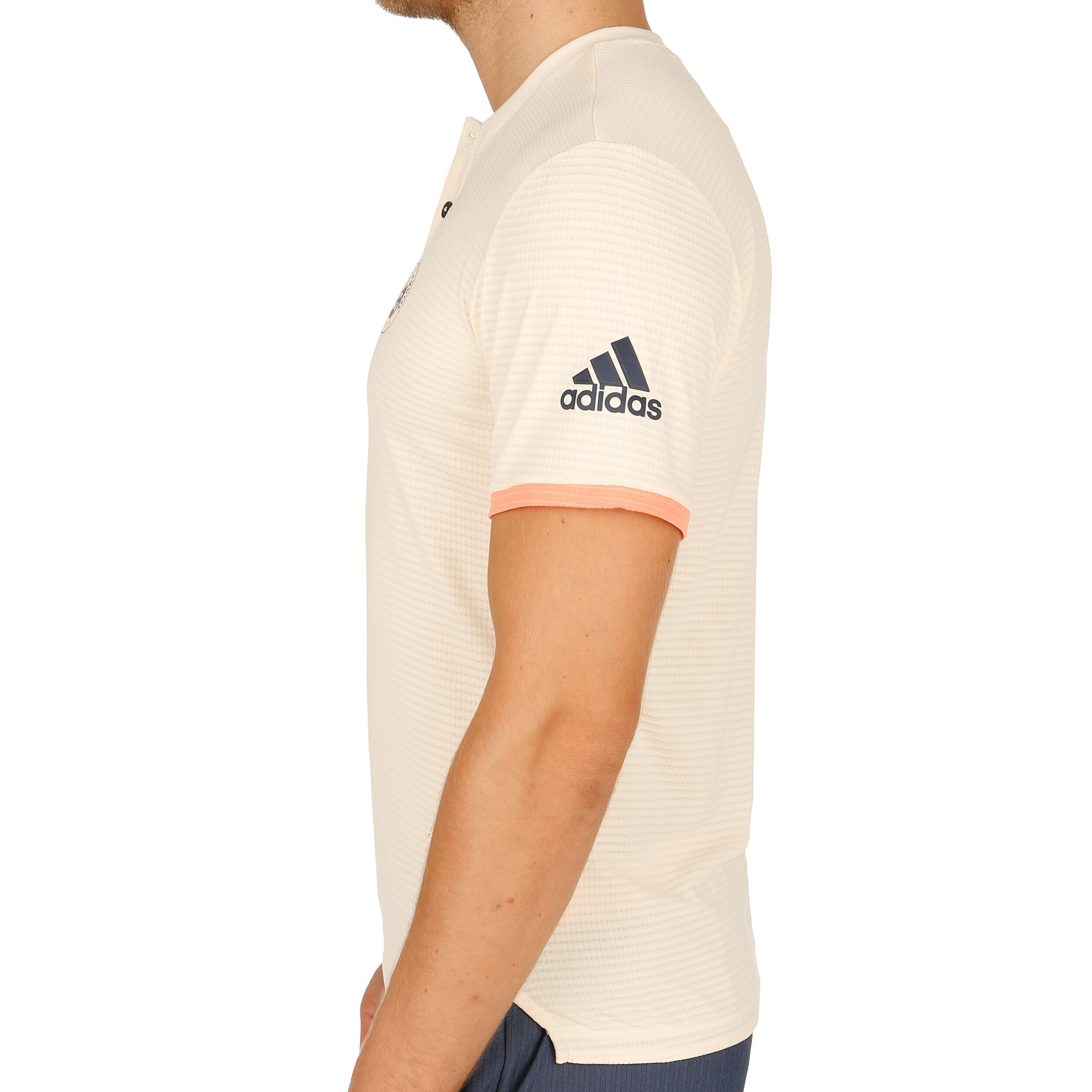 Adidas Roland Garros Climachill Short Sleeve T-Shirt Pink