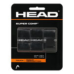 HEAD Overgrips HEAD Super Comp 3 Pack-Black