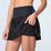 Racer Rib Pleated Skirt