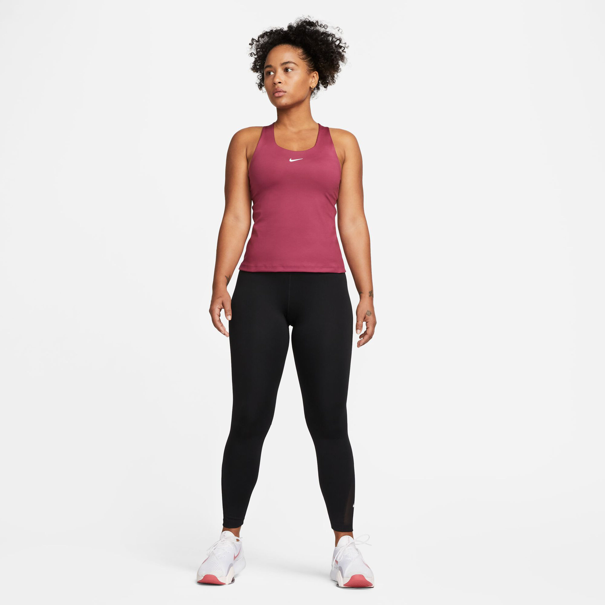 Dri Fit Swoosh Bra Tank Top Women Berry