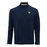 Tecnifibre Clothing Tecnifibre Thermozip Long sleeve Men - dark blue, 