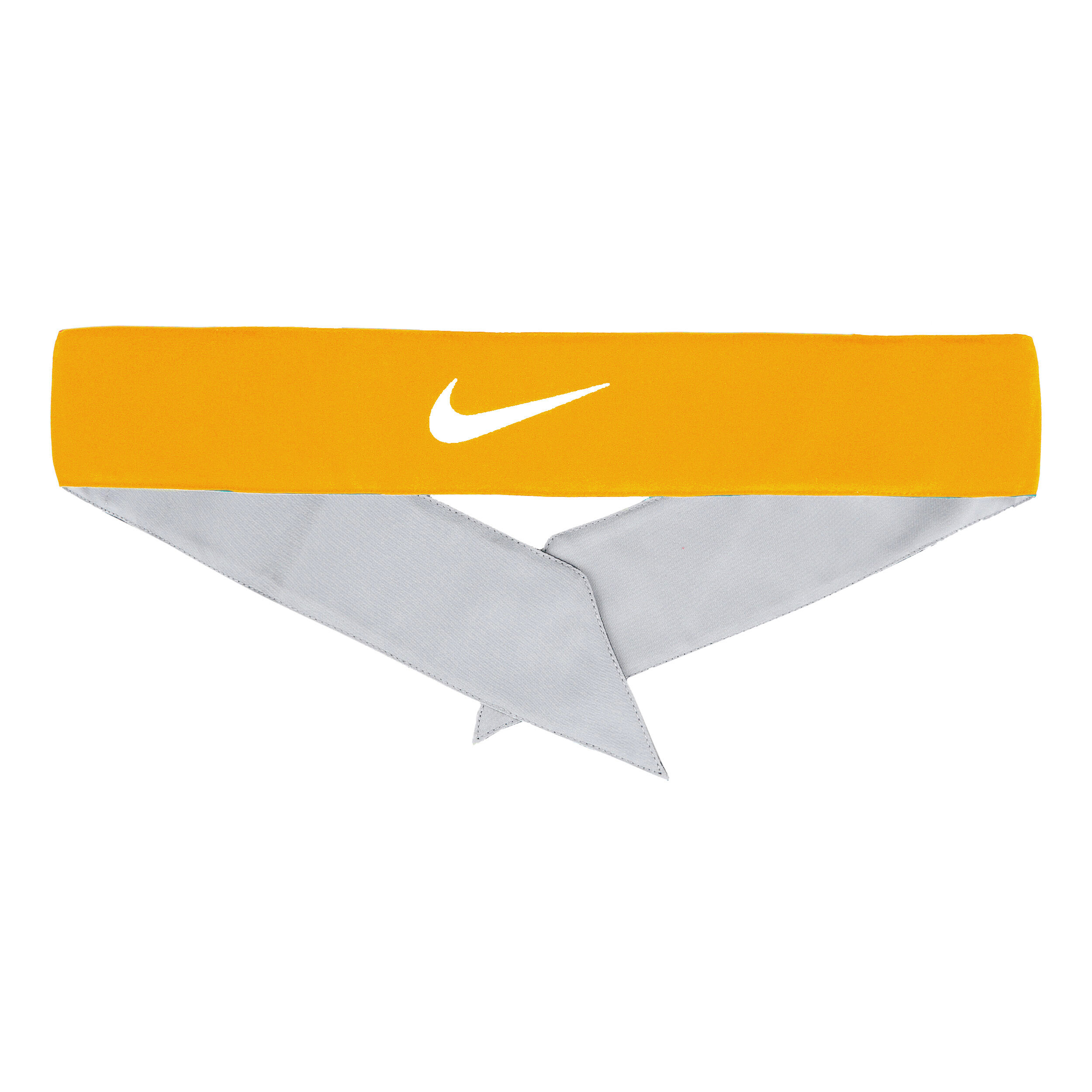 Yellow nike tie headband cheap