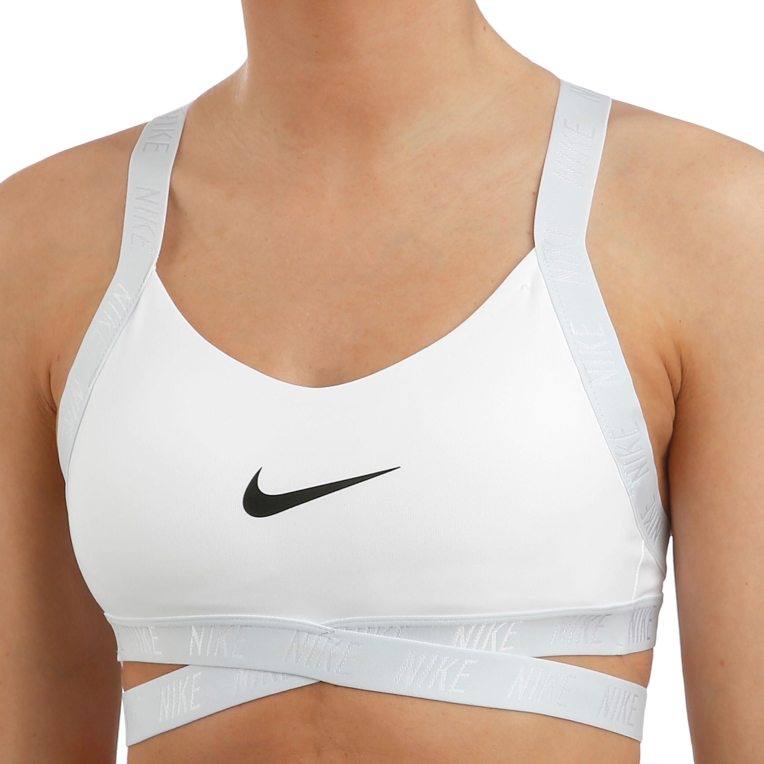 Nike indy sports bra white shop