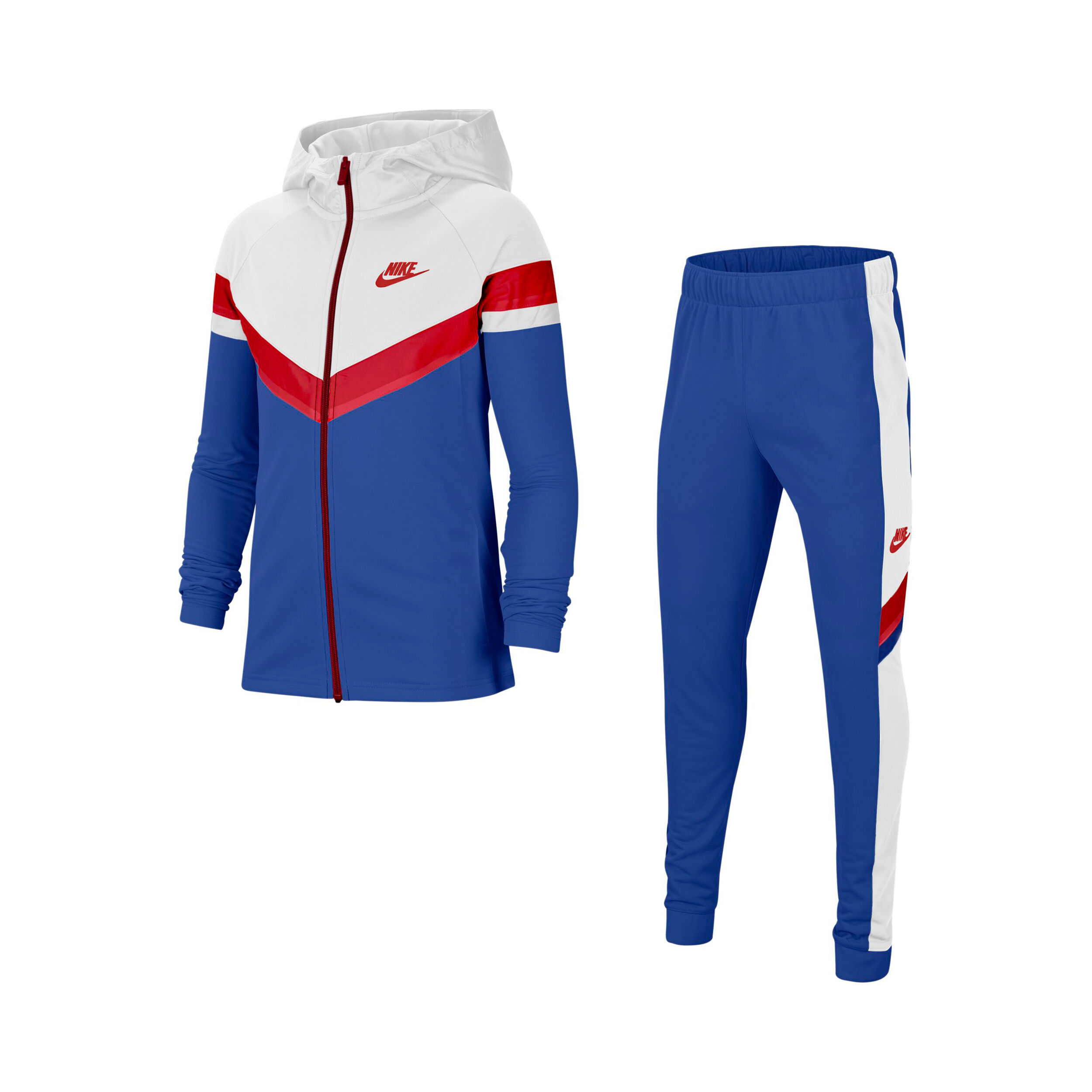 Sportswear Tracksuit Girls Blue White