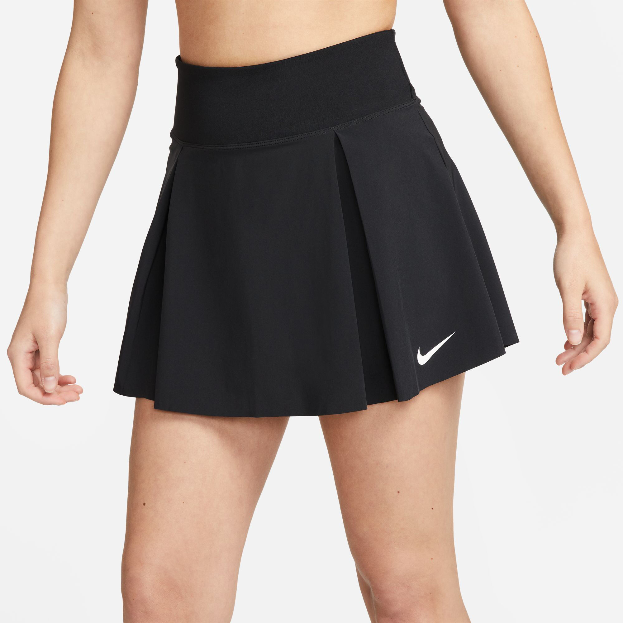 nike black club skirt shorts