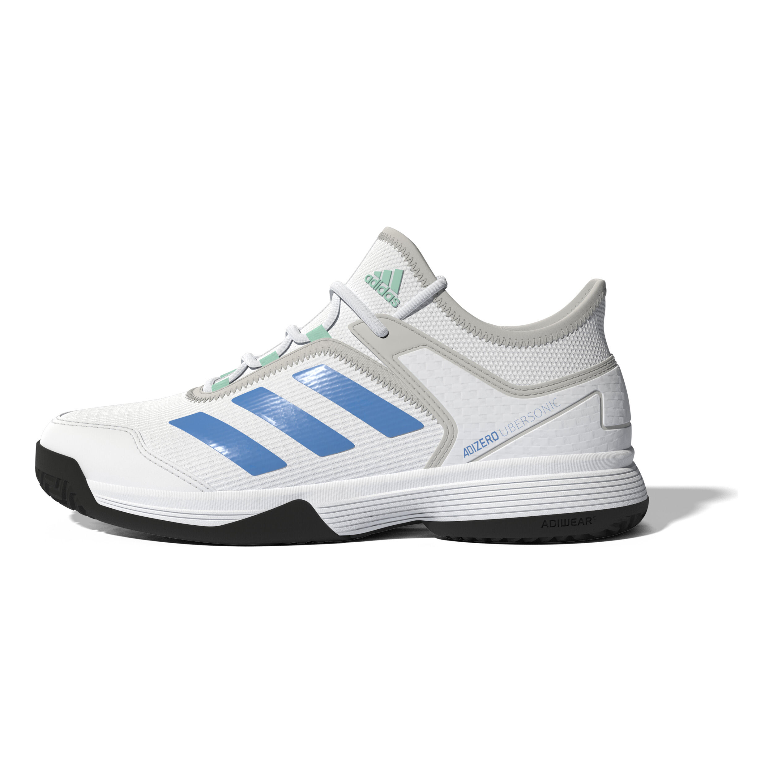 Buy adidas Ubersonic 4 All Court Shoe Kids White Blue online
