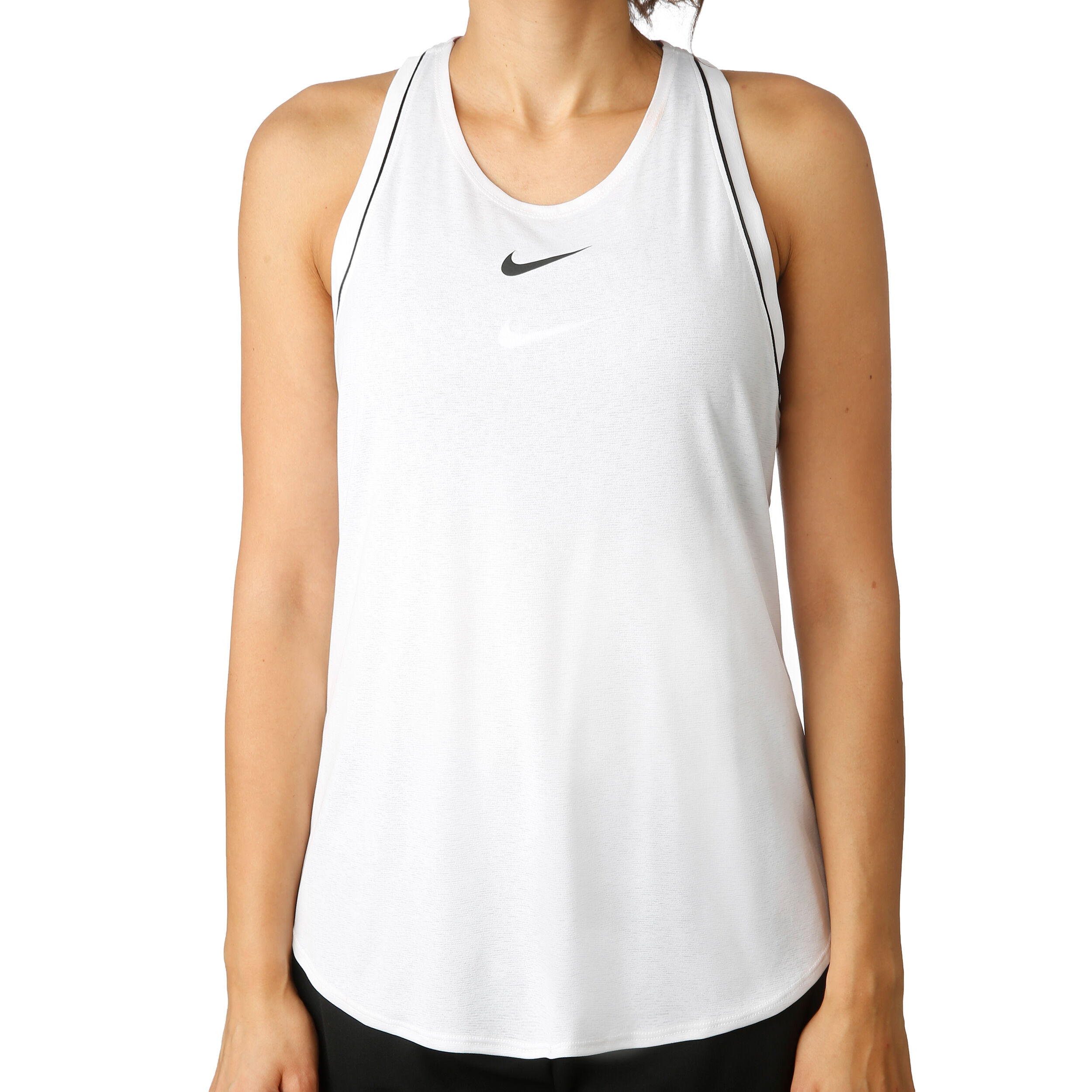 Buy Nike Court Dry Tank Top Women White Black online Padel