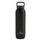 ALL-PURPOSE Thermo Bottle black matt 1L with spout lid black