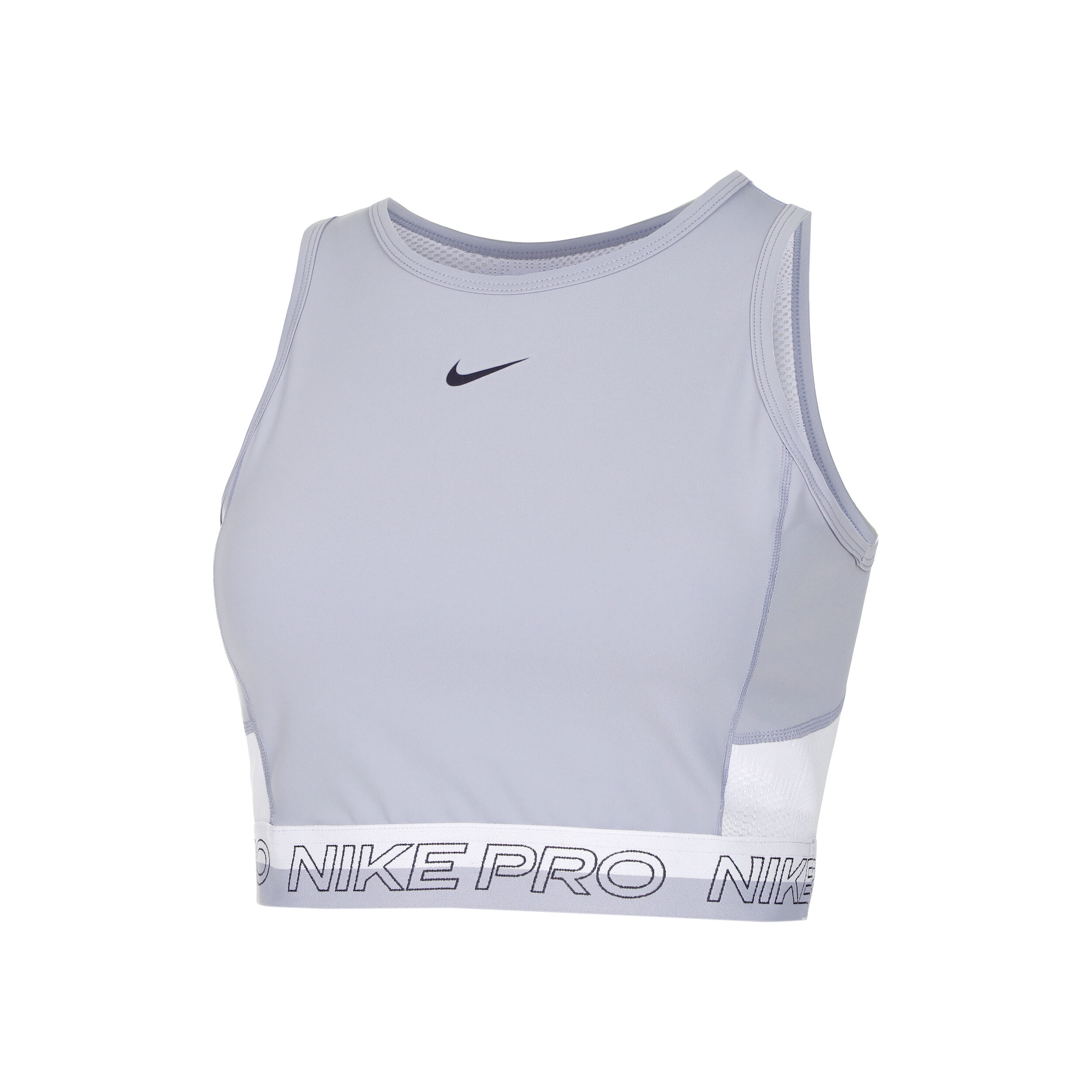 Nike white top cropped tank top