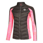 BIDI BADU Clothing BIDI BADU Dania Tech Down Training Jacket Women-Grey,Pink