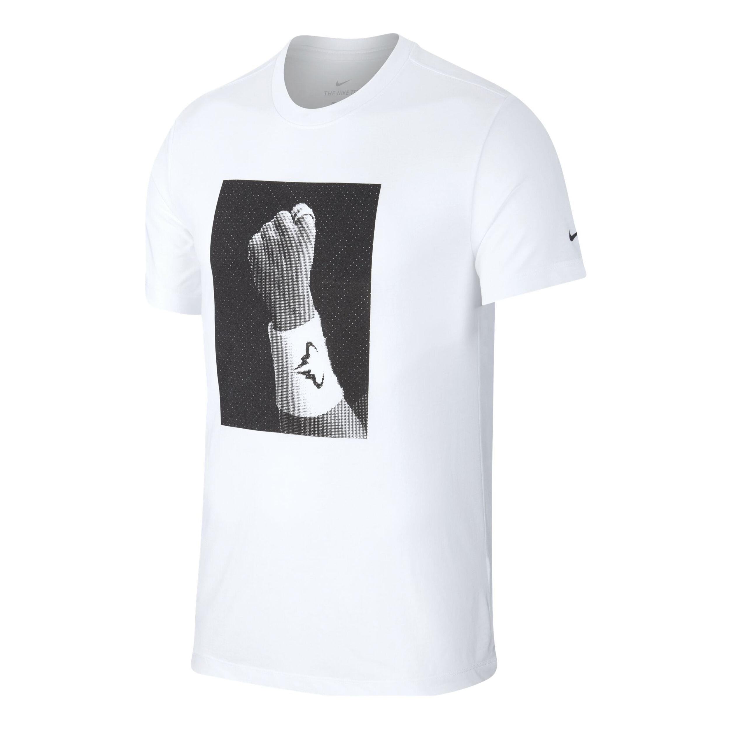 Buy Nike Rafael Nadal Court Dri Fit Graphic T Shirt Men White Black online Padel Point COM
