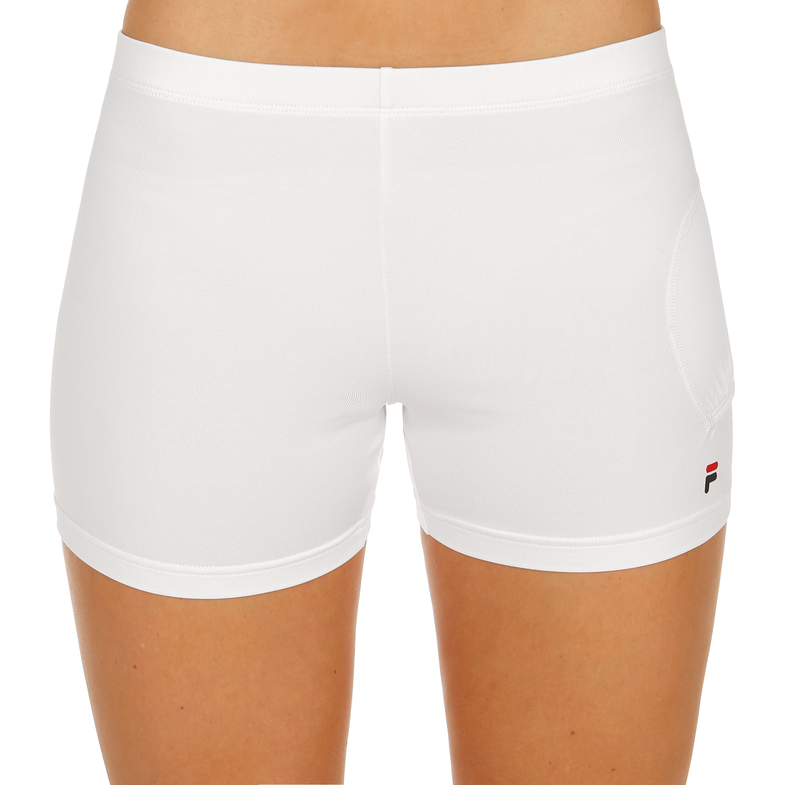 Fila shorts sale womens white