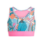 adidas Alphaskin All Over Print Bra Girls