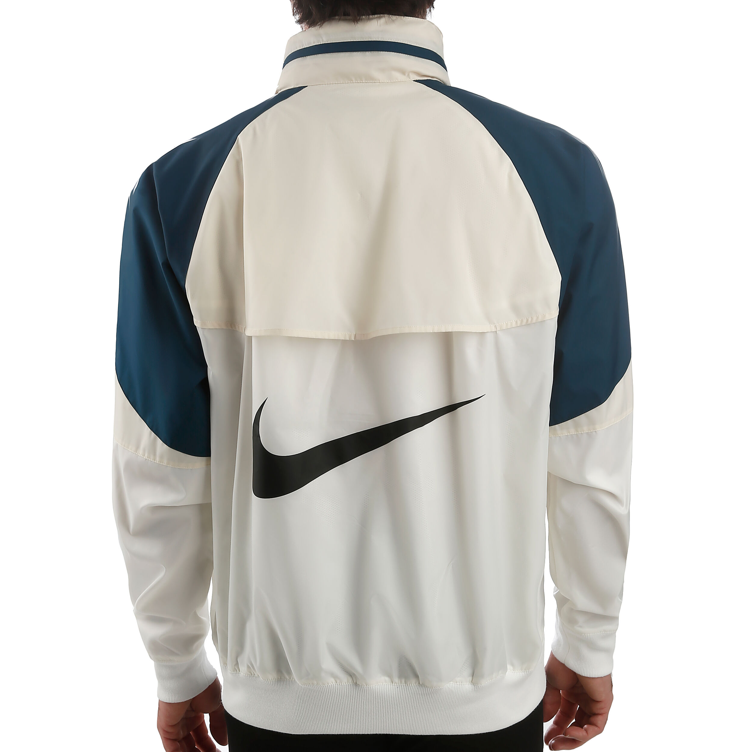 Sportswear Windrunner Training Jacket Men Cream Petrol