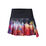 Hi-Retro Color Block Pleated Skirt