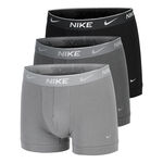Nike Clothing Nike Everyday Cotton Stretch Boxer Shorts Men-Black,Grey