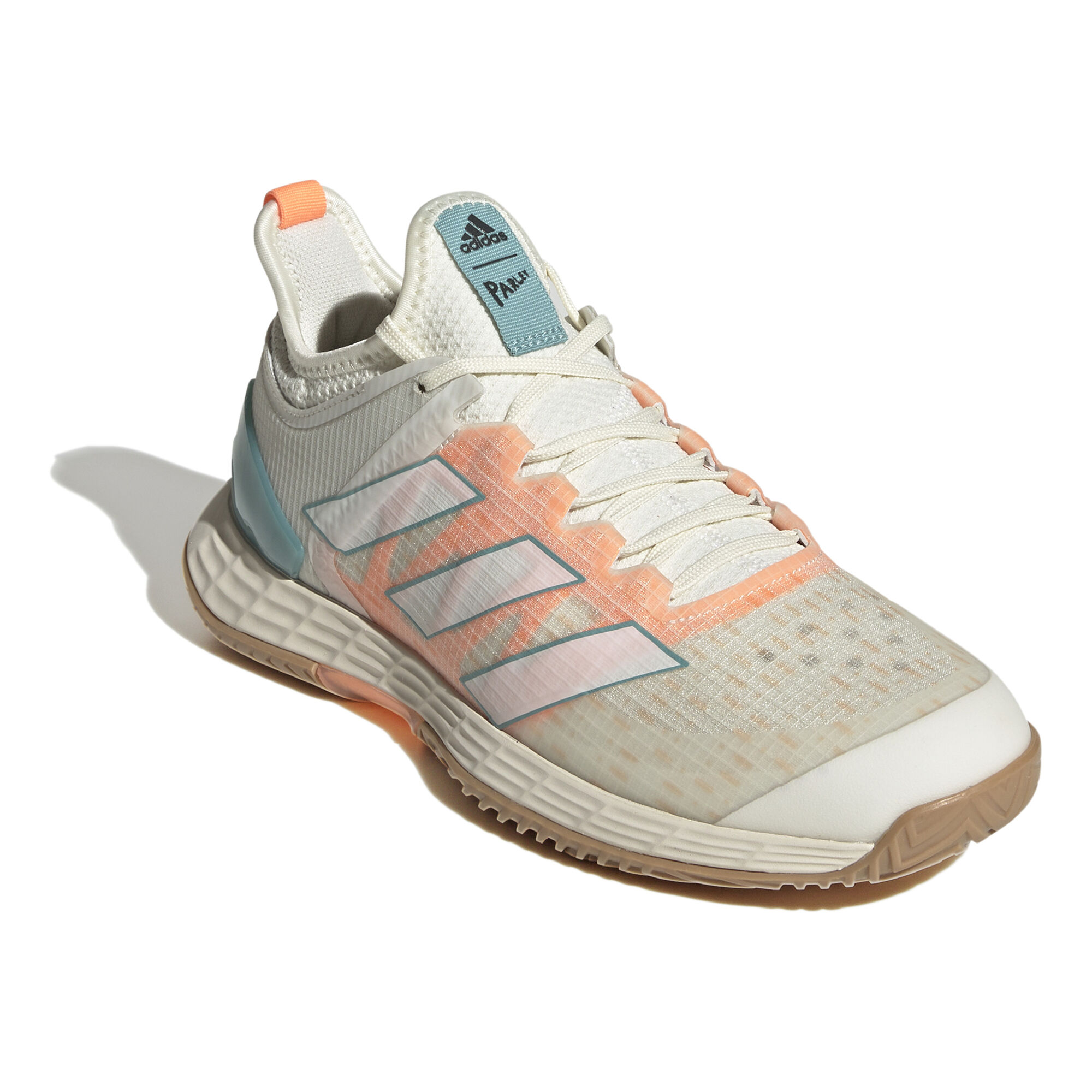 adidas Adizero Ubersonic 4 All Court Shoe - White, Orange online | Padel-Point