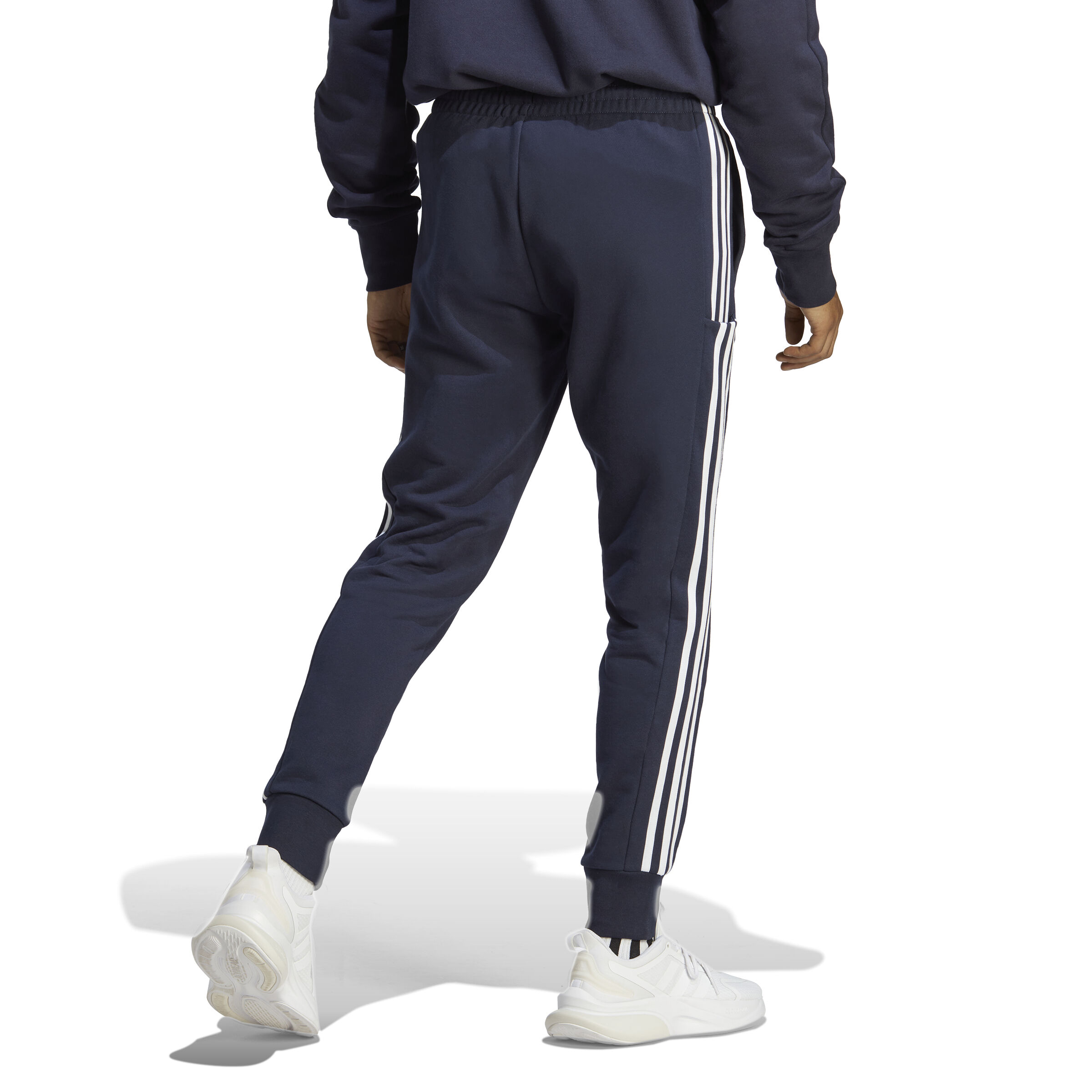Buy adidas Essentials French Terry Tapered Cuff 3 Stripes Training