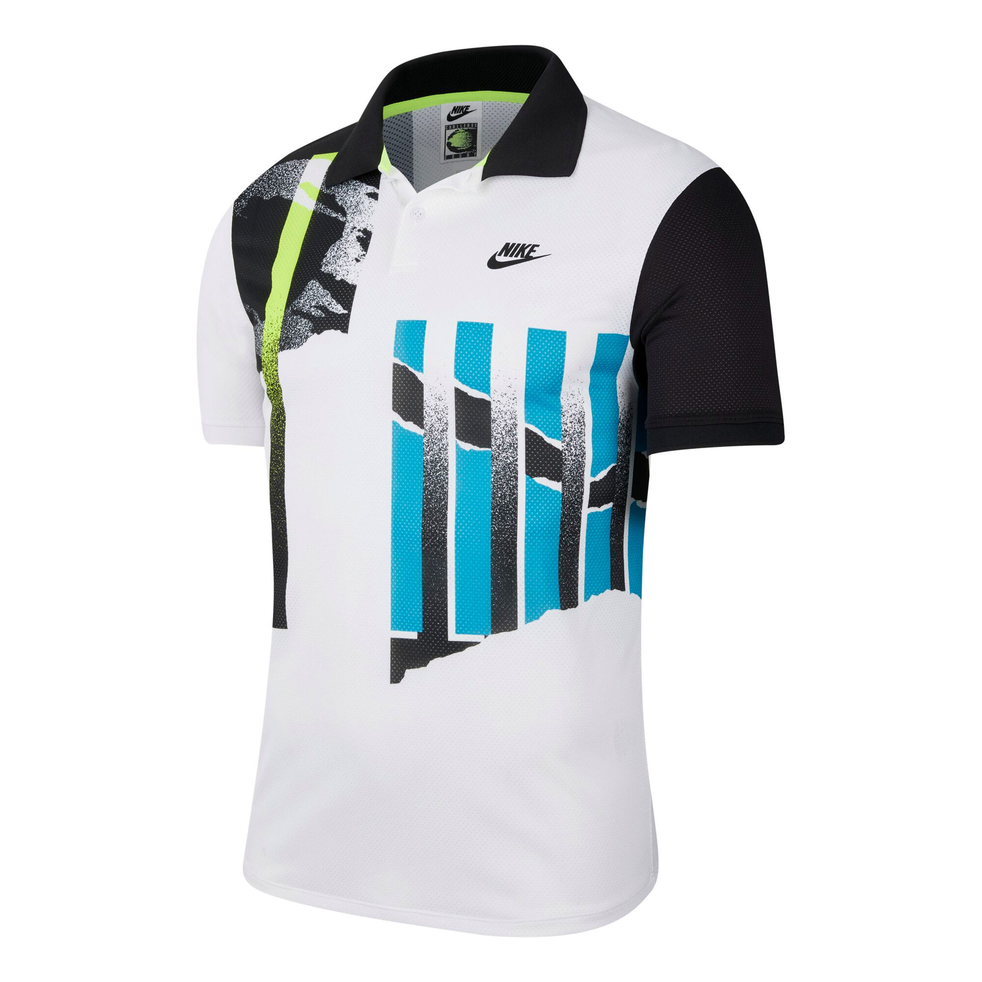 Agassi Shapovalov Nike Shirt Nike Court Advantage Polo Men White