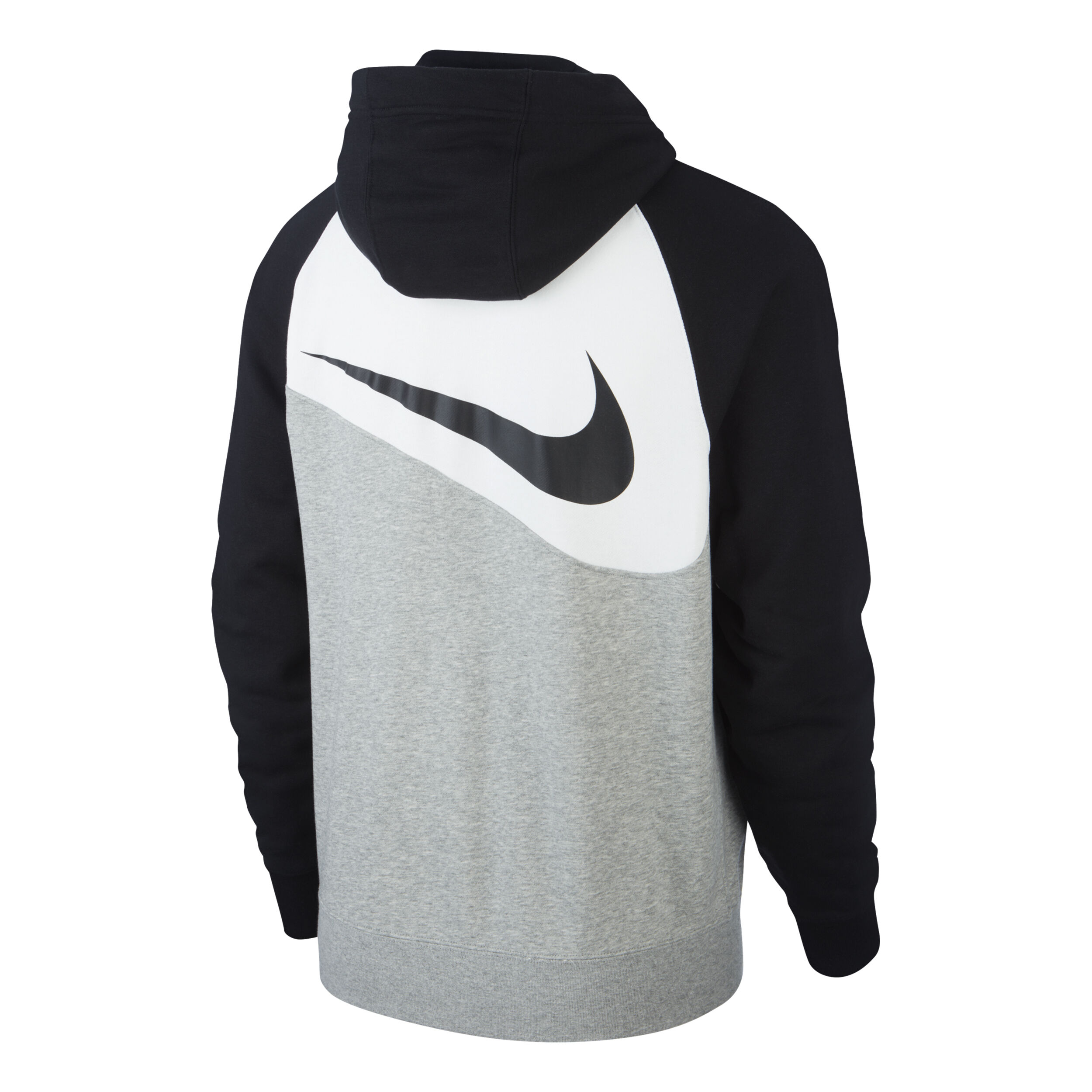 Buy Nike Sportswear Swoosh Full Zip Hoodie Men Lightgrey Black