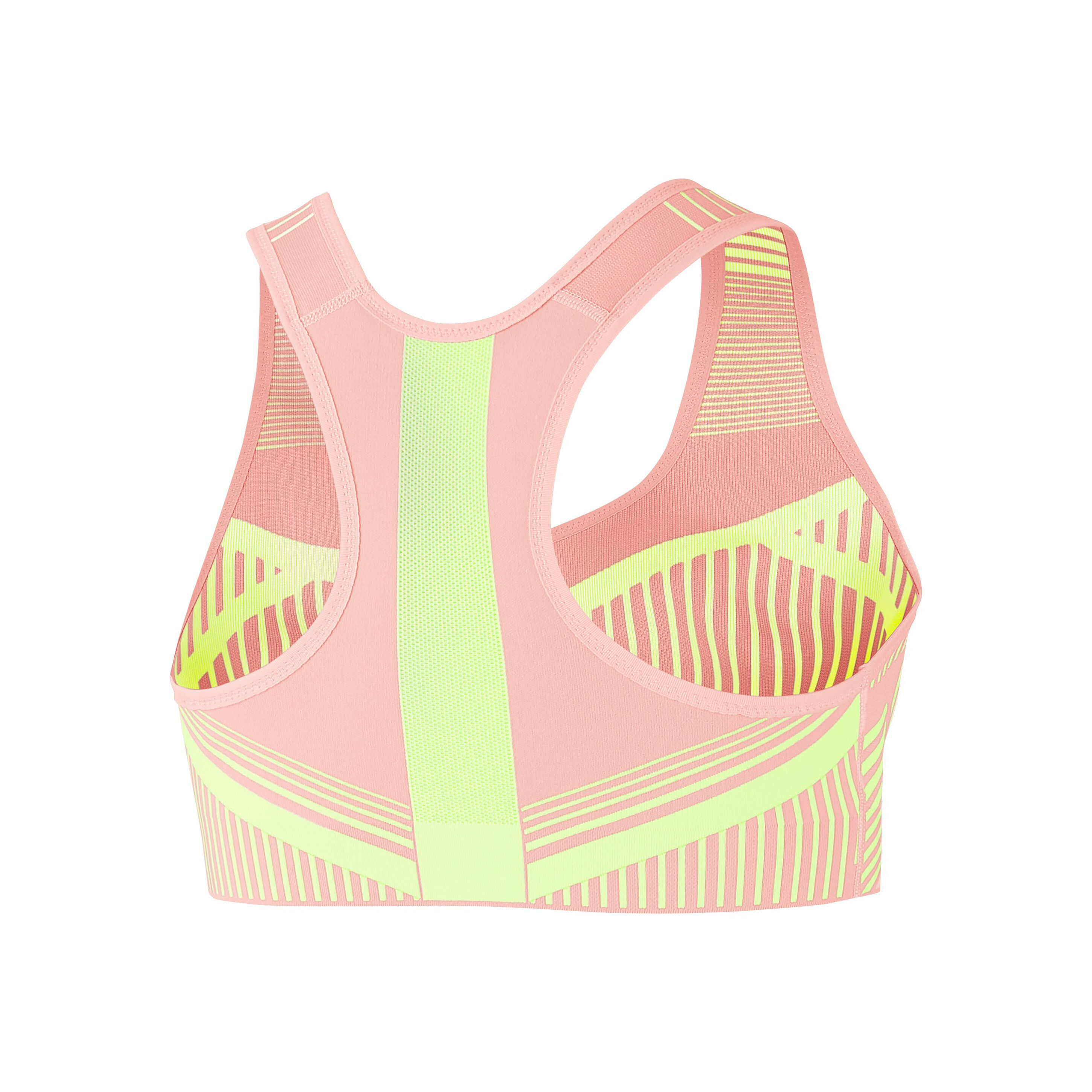 Neon nike sports bra discount