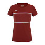 Tecnifibre Clothing Tecnifibre Team Tech T-Shirt Women-Dark Red