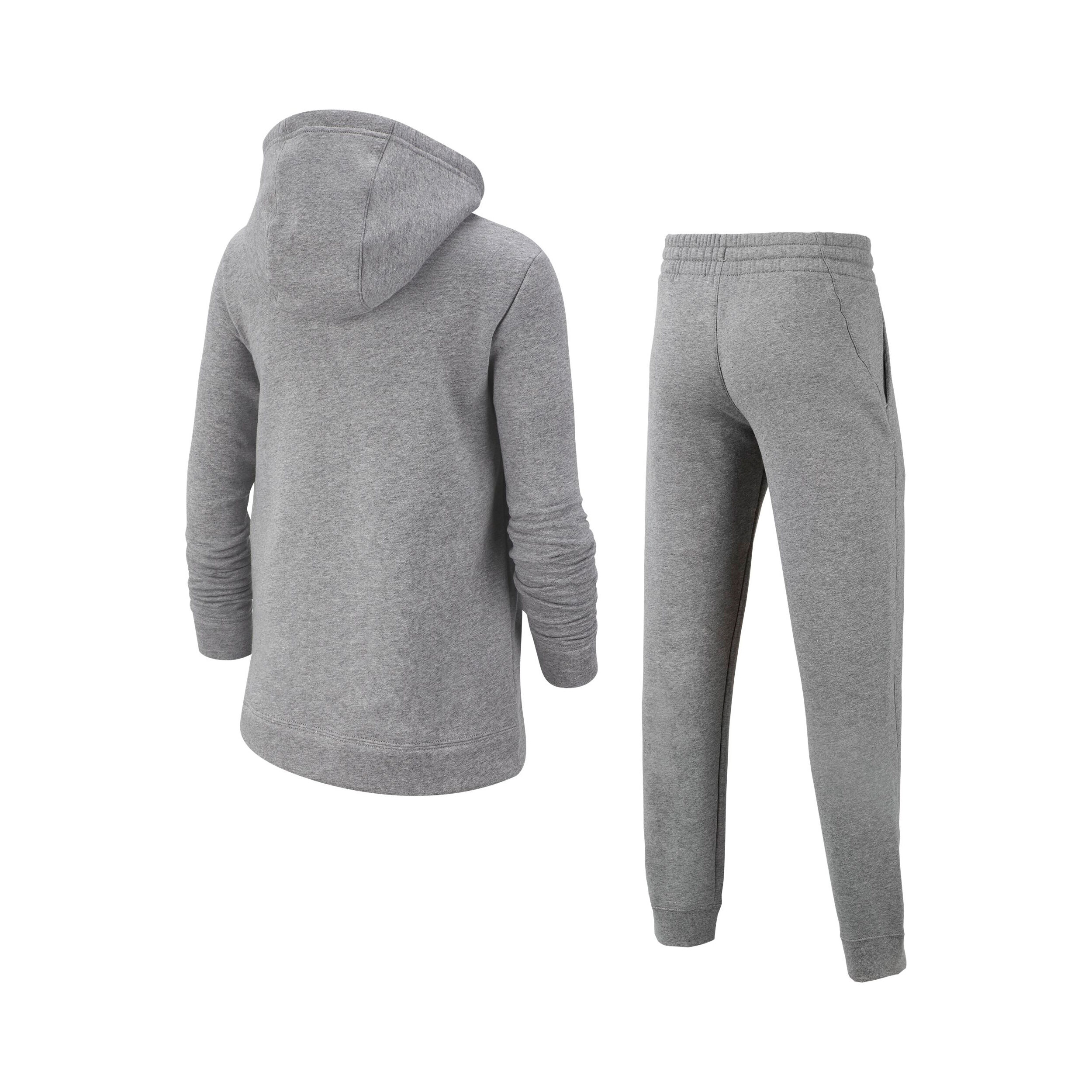 Nike boys grey tracksuit sales