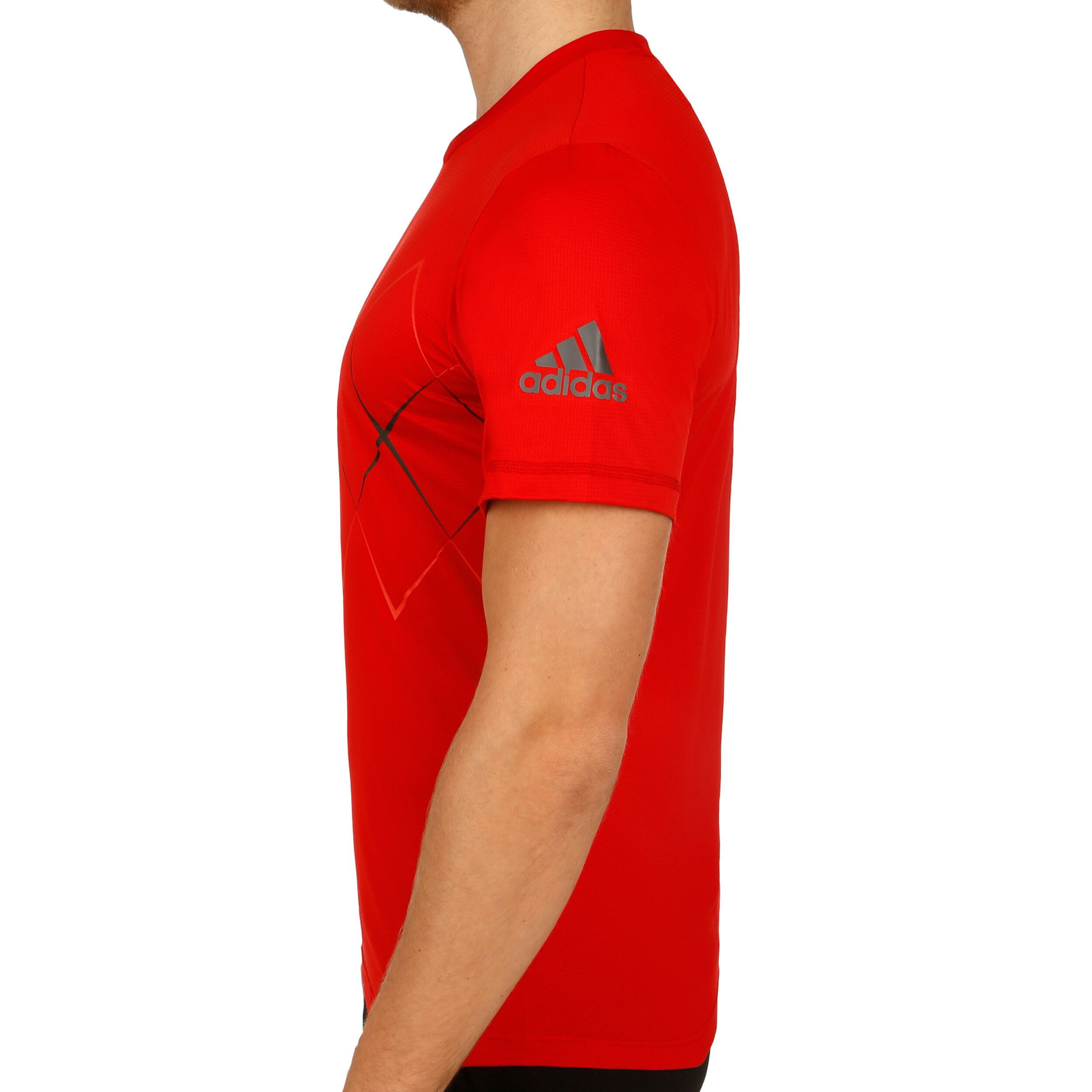 Barricade T Shirt Men Red Black