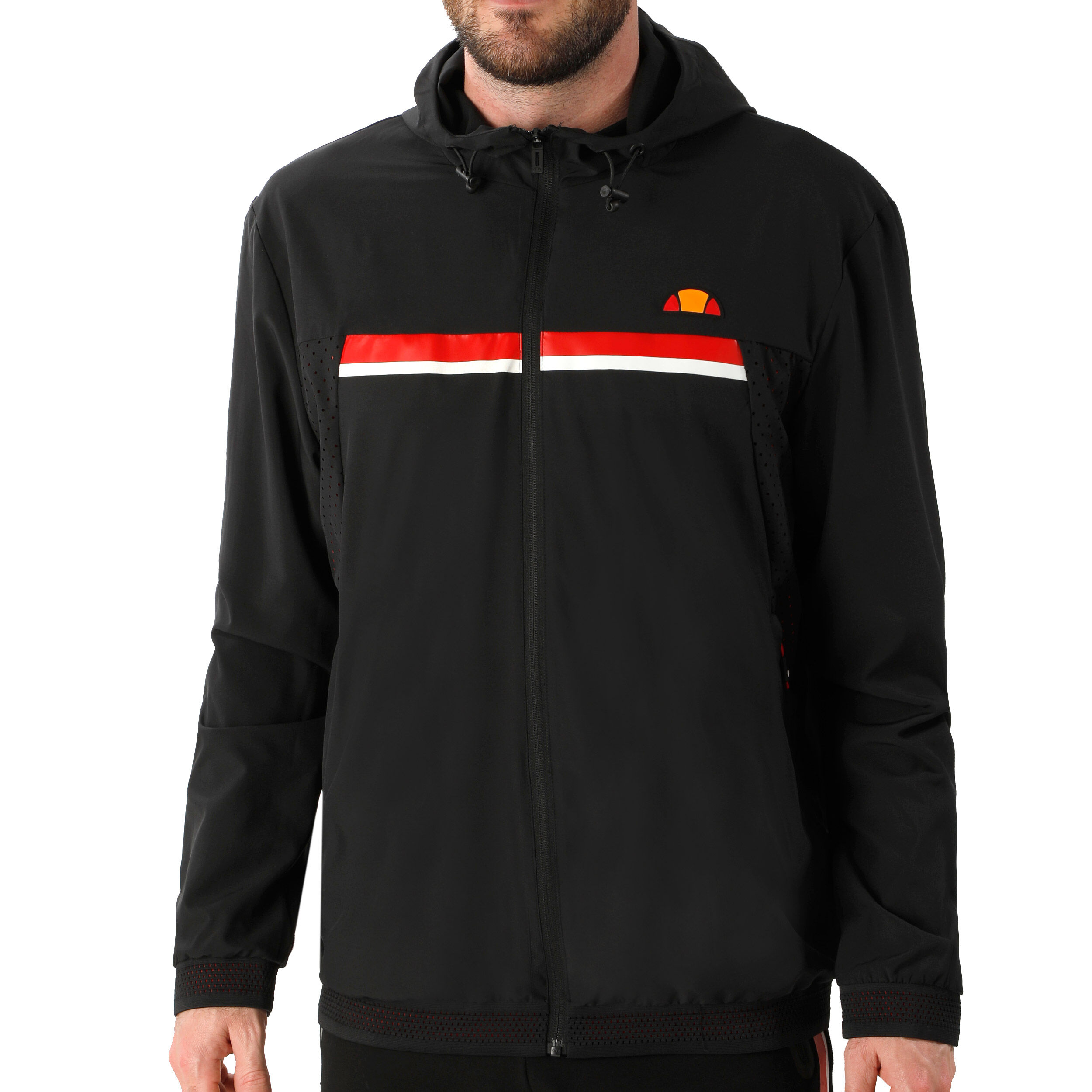 Buy Ellesse Default Track Training Jacket Men Black Red online