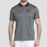 Bullpadel Clothing Bullpadel Basic Polo Men-Grey