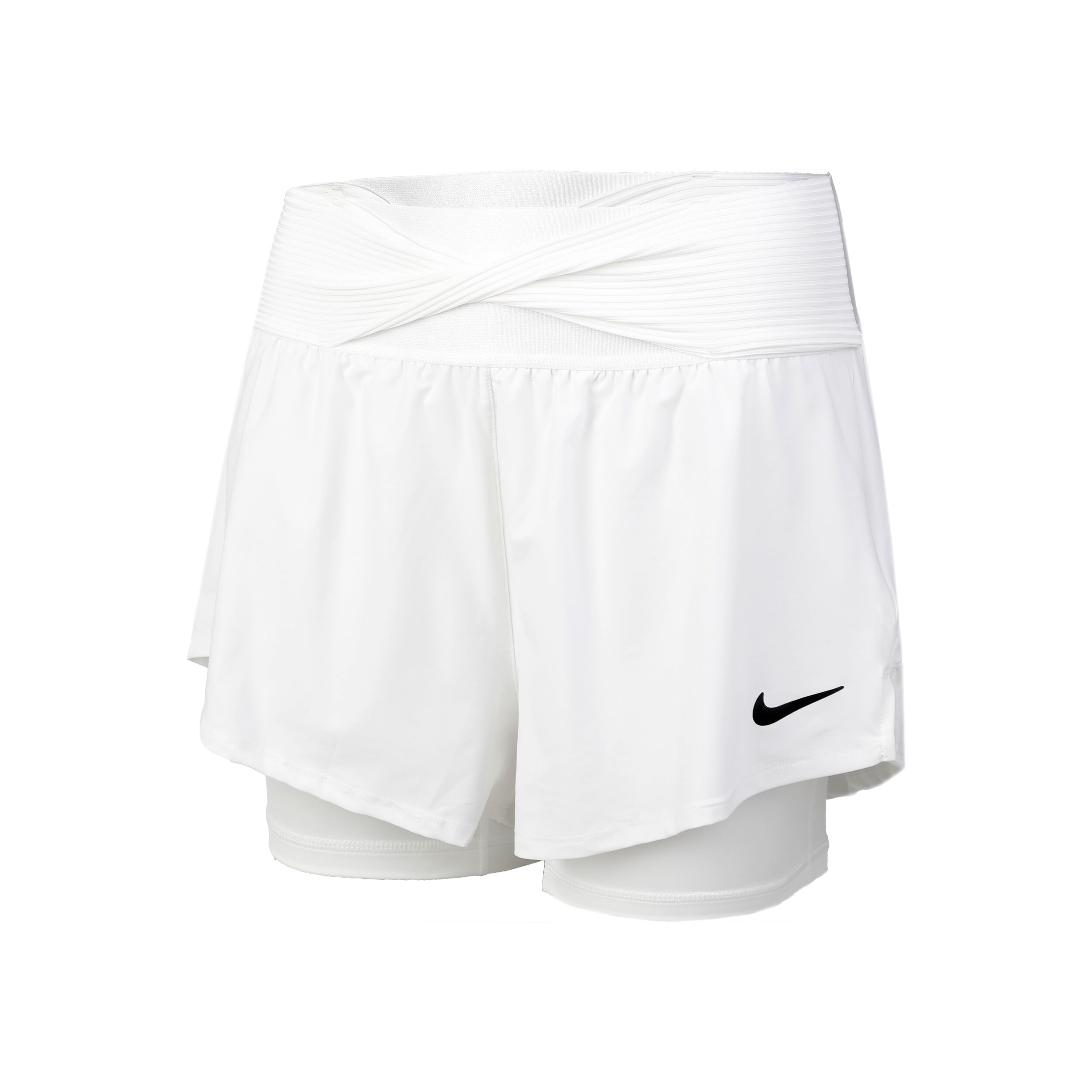 White nike dri shop fit shorts womens