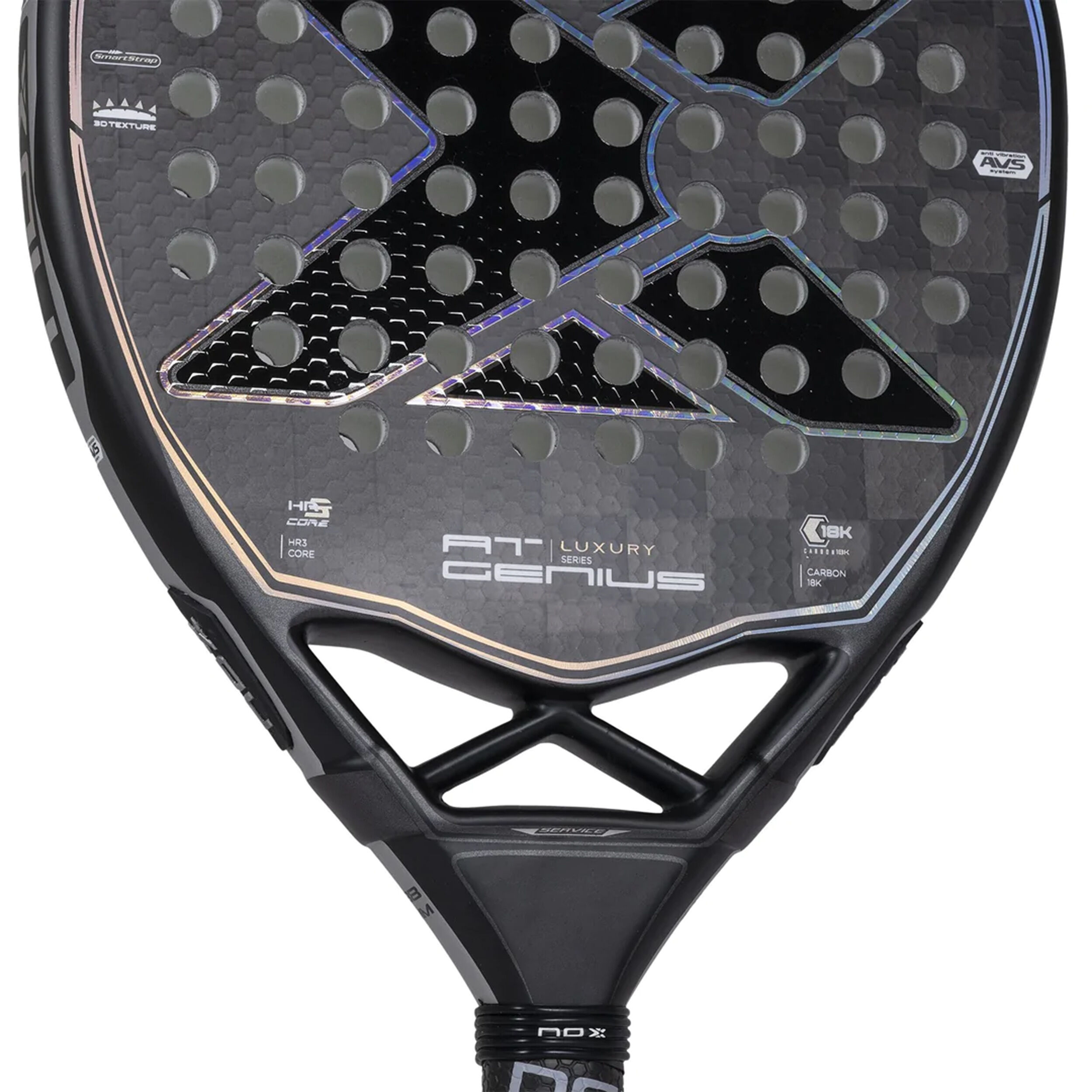 NOX AT Genius Attack 18k 23 Padel racket | Tennis-Point