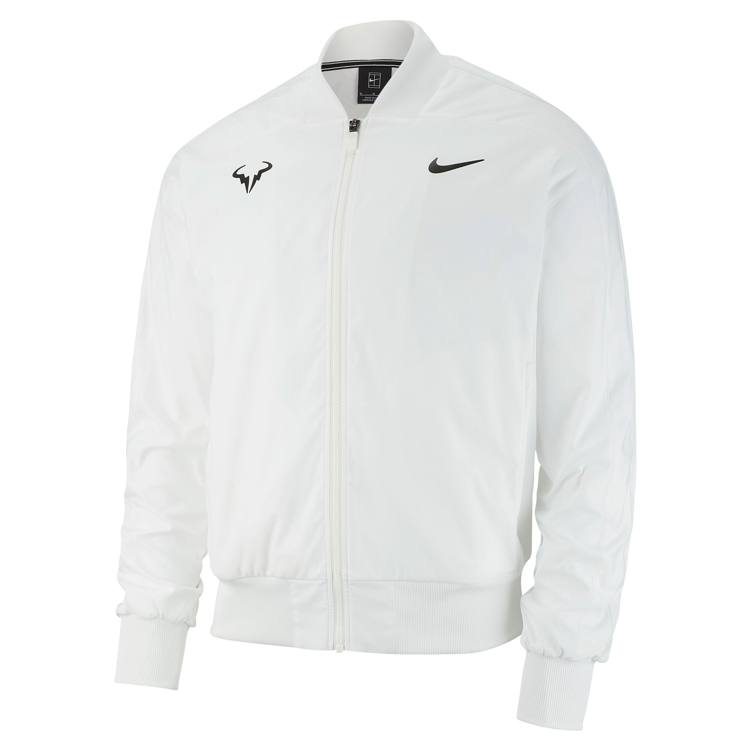 Rafael Nadal Training Jacket Men White Black