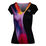 Bella 2.0 Tech V-Neck Tee Women