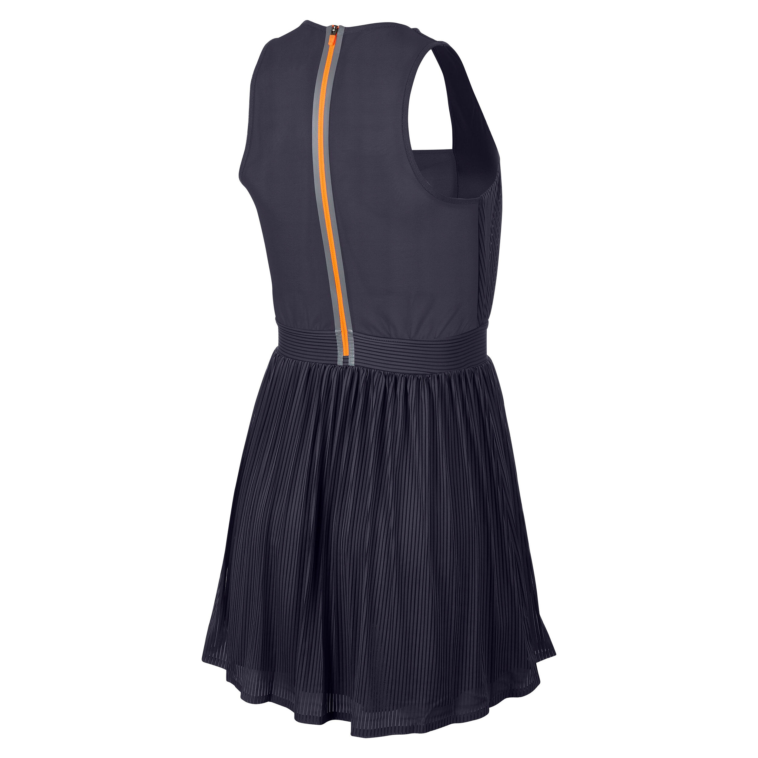 Court Dri Fit Maria Dress Women Anthracite Orange
