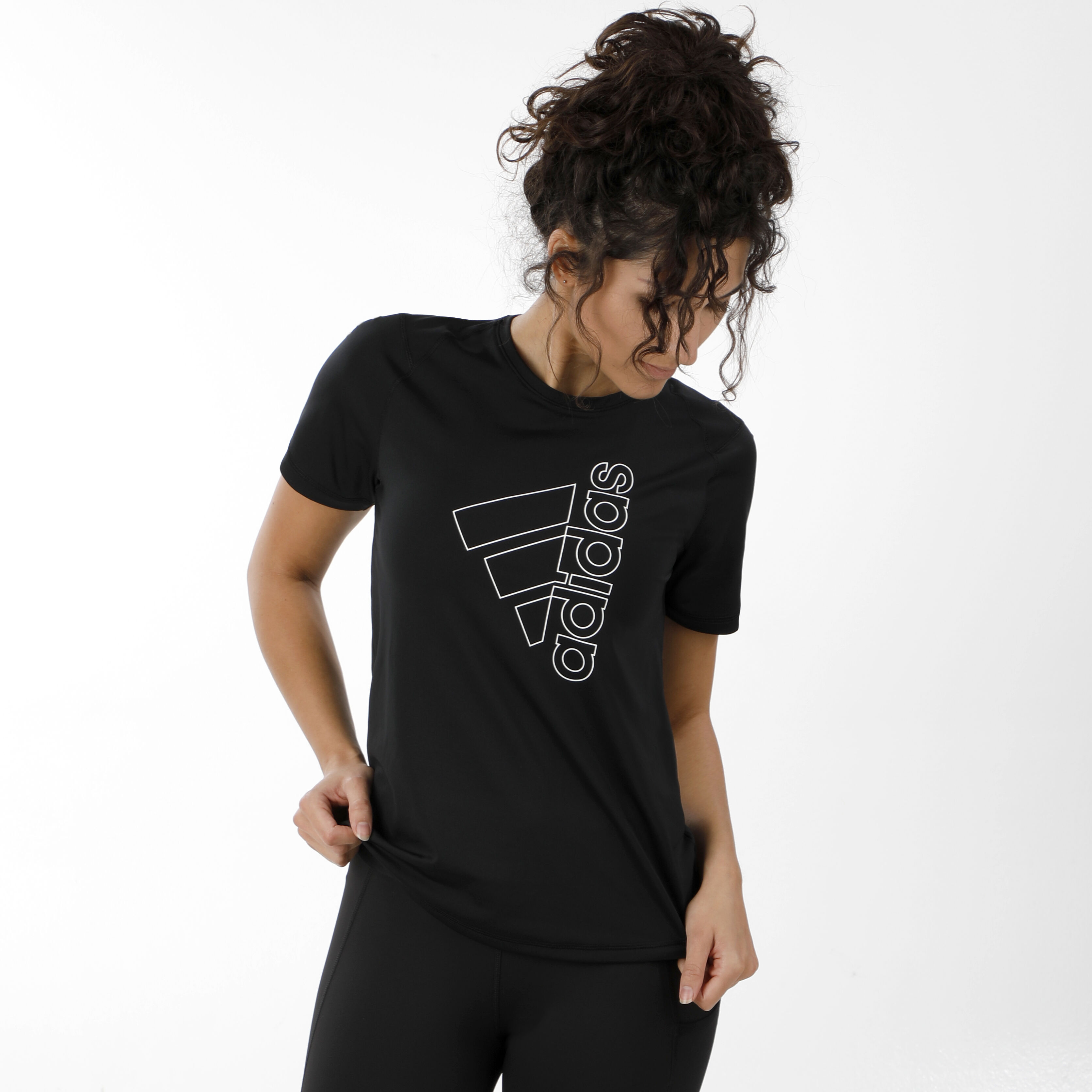 Adidas tech tee womens hotsell