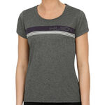 Wilson Varsity Striped Tech Tee Women