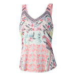 Lucky in Love Patch Me Tank with Bra