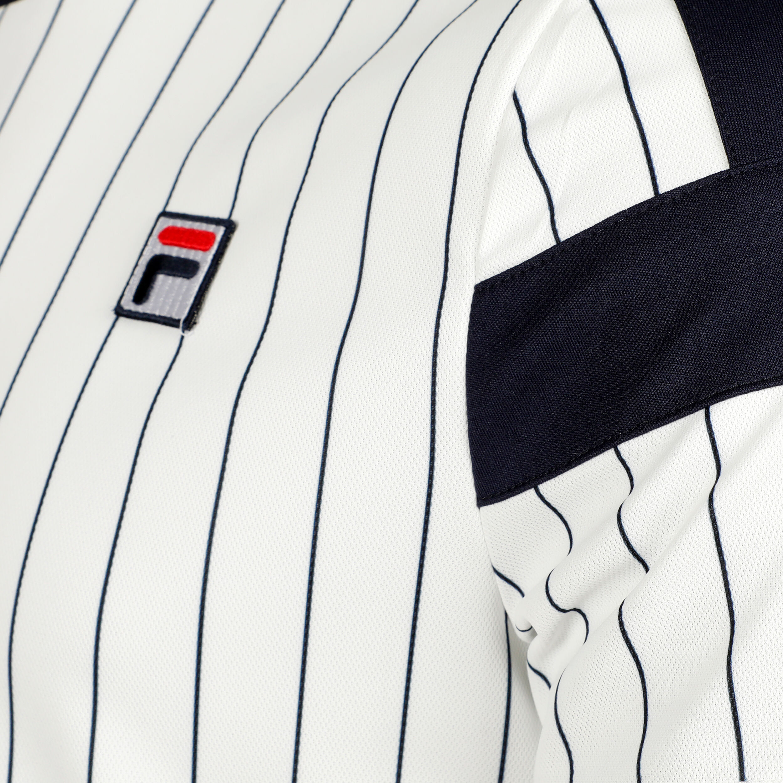 Fila pinstripe cheap t shirt