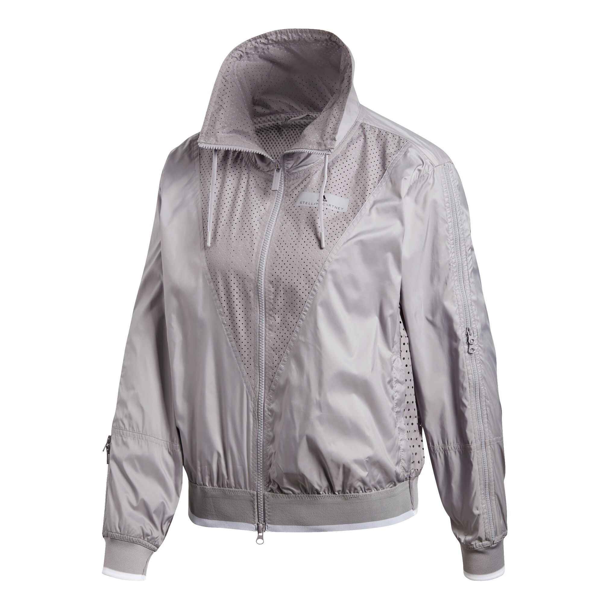 Stella McCartney Barricade Training Jacket Women Grey White