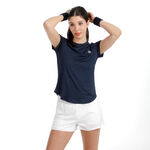 BIDI BADU Tennis apparel BIDI BADU Crew 2.0 T-Shirt Women-dark blue
