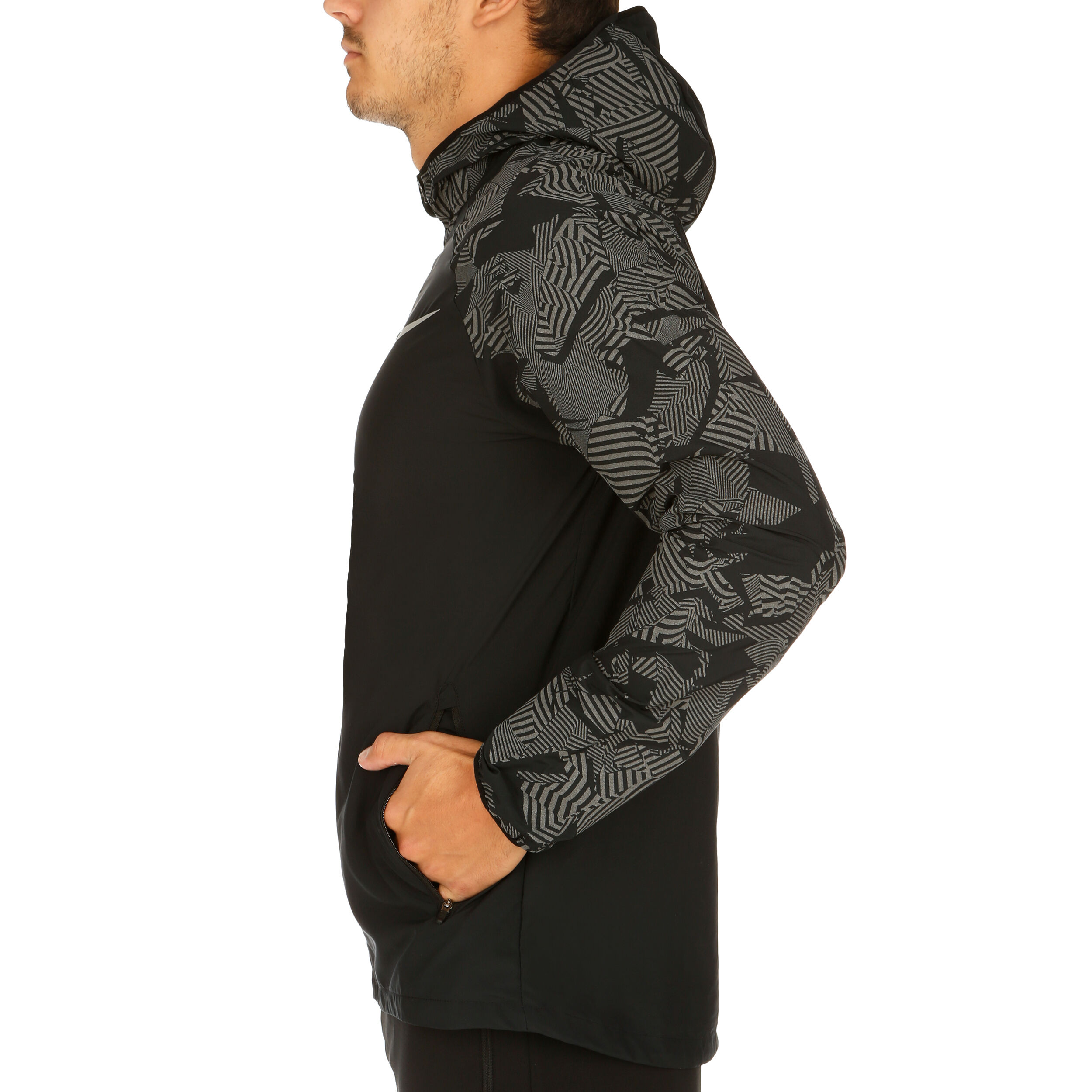 Nike essential flash reflective hot sale jacket