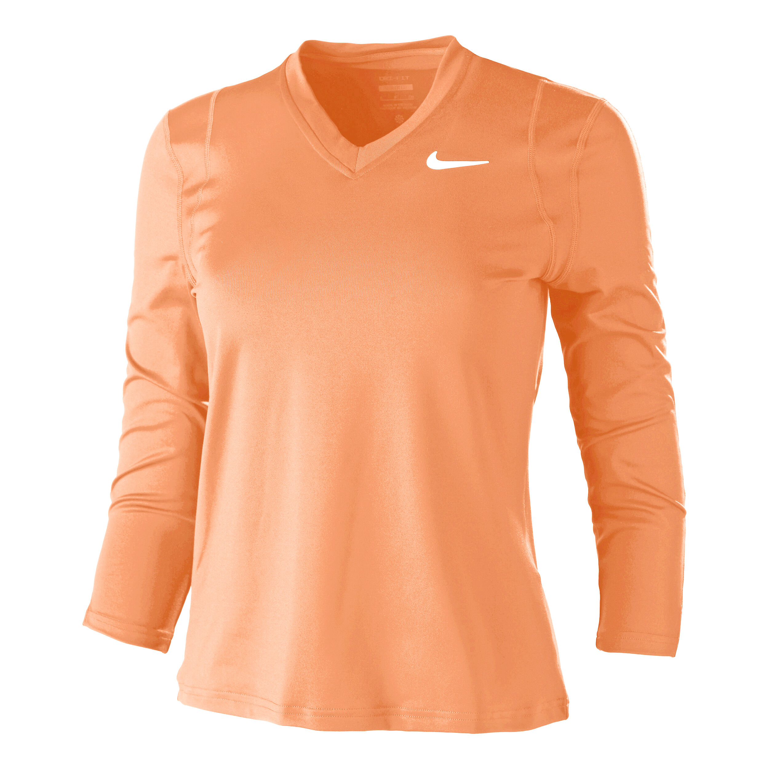 Buy Nike Court Dri Fit Long Sleeve Women Orange online Padel Point COM