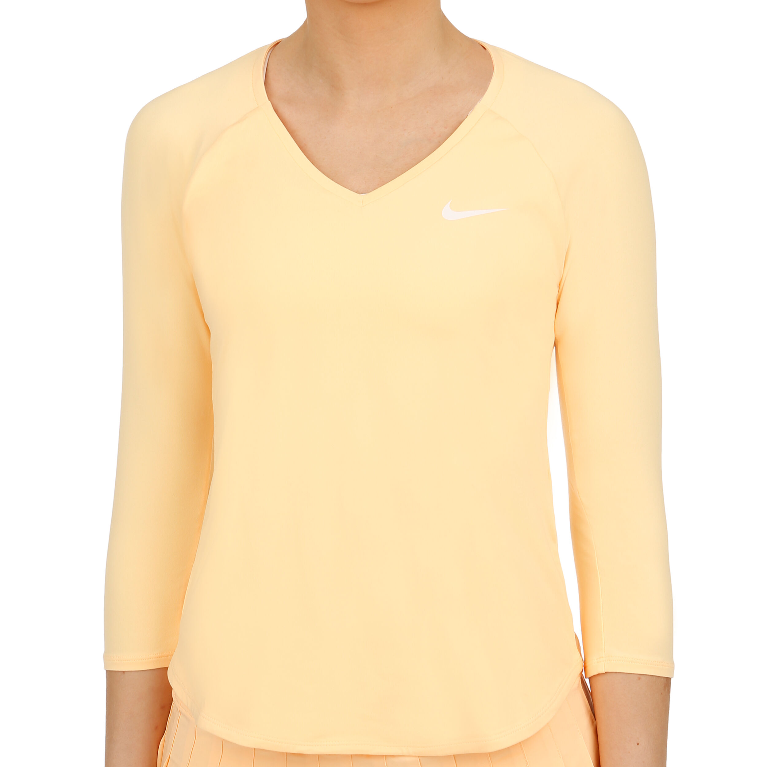 Court Pure Long Sleeve Women Orange White