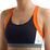 Color Block 2 Bra Women