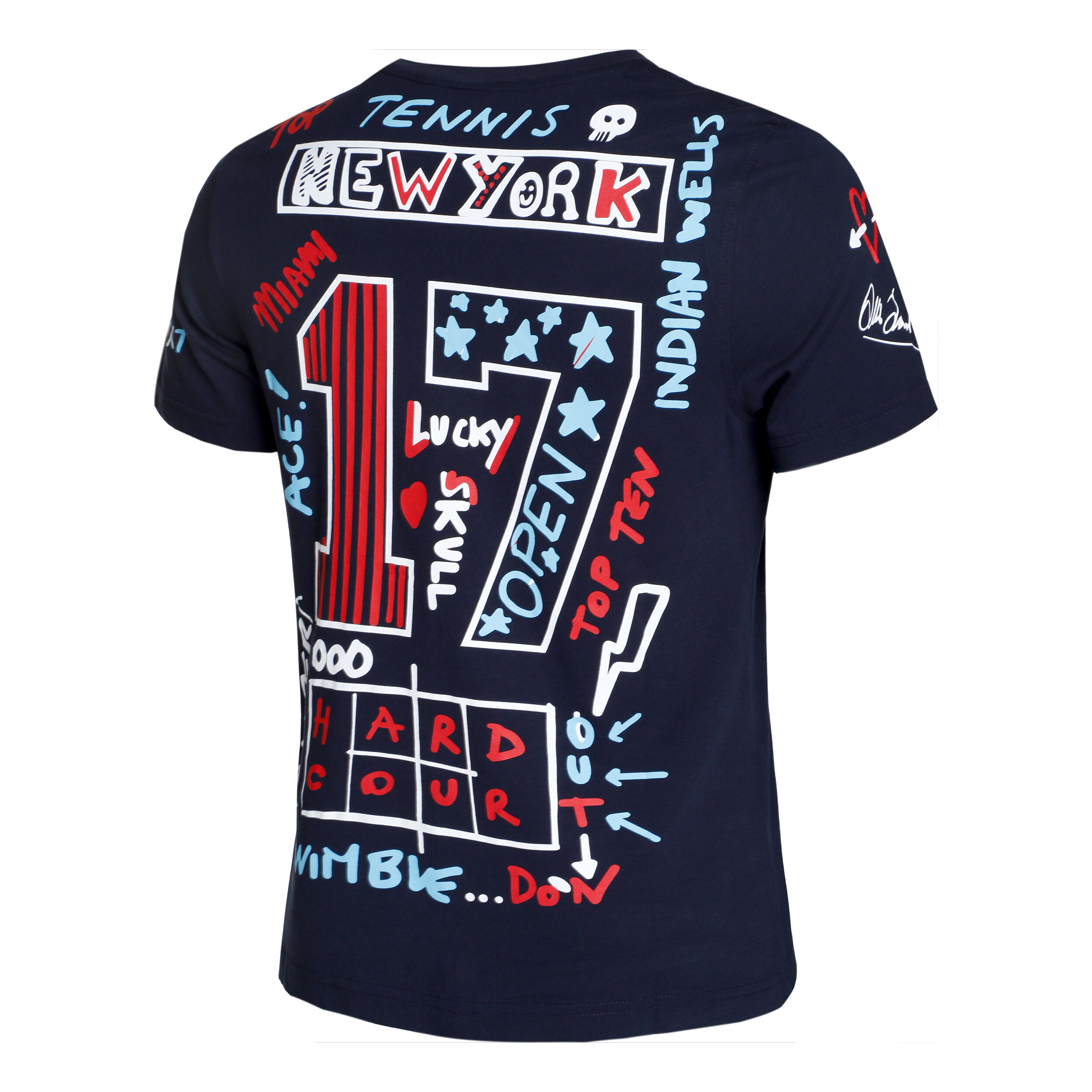 Buy Hydrogen Grafitti T-Shirt Special Edition Men Dark Blue