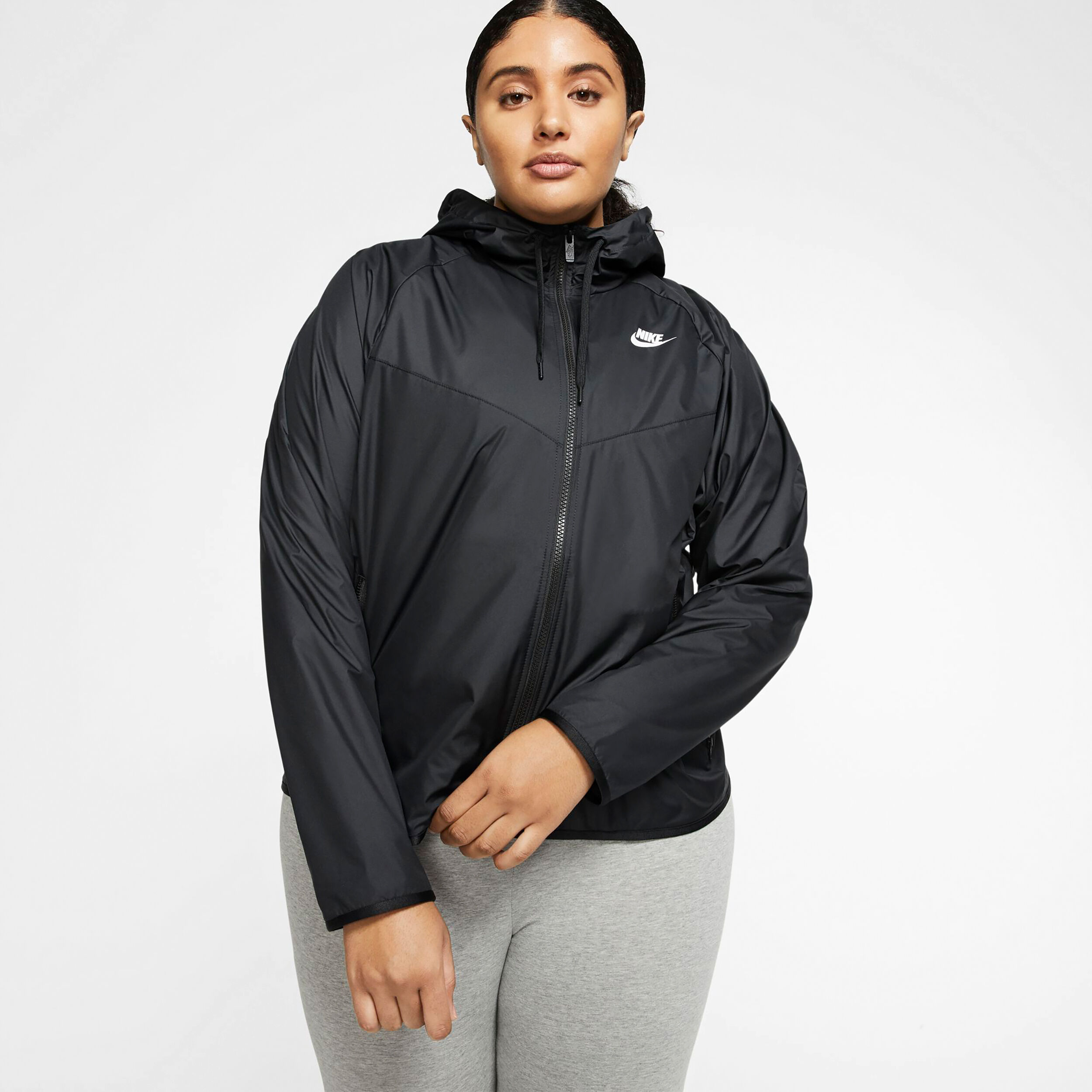 Plus size nike windbreaker hotsell