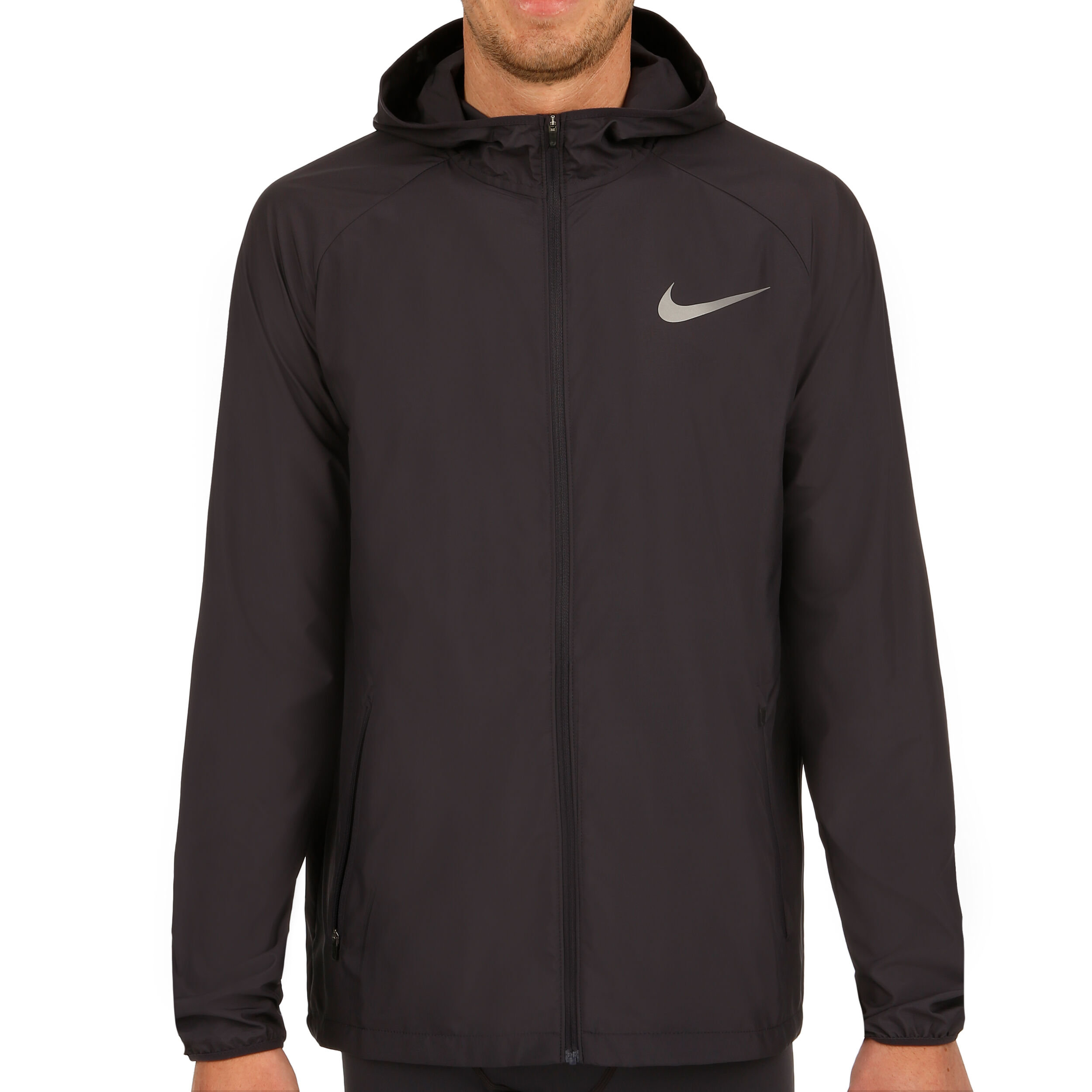 Men's running jacket nike essential sales