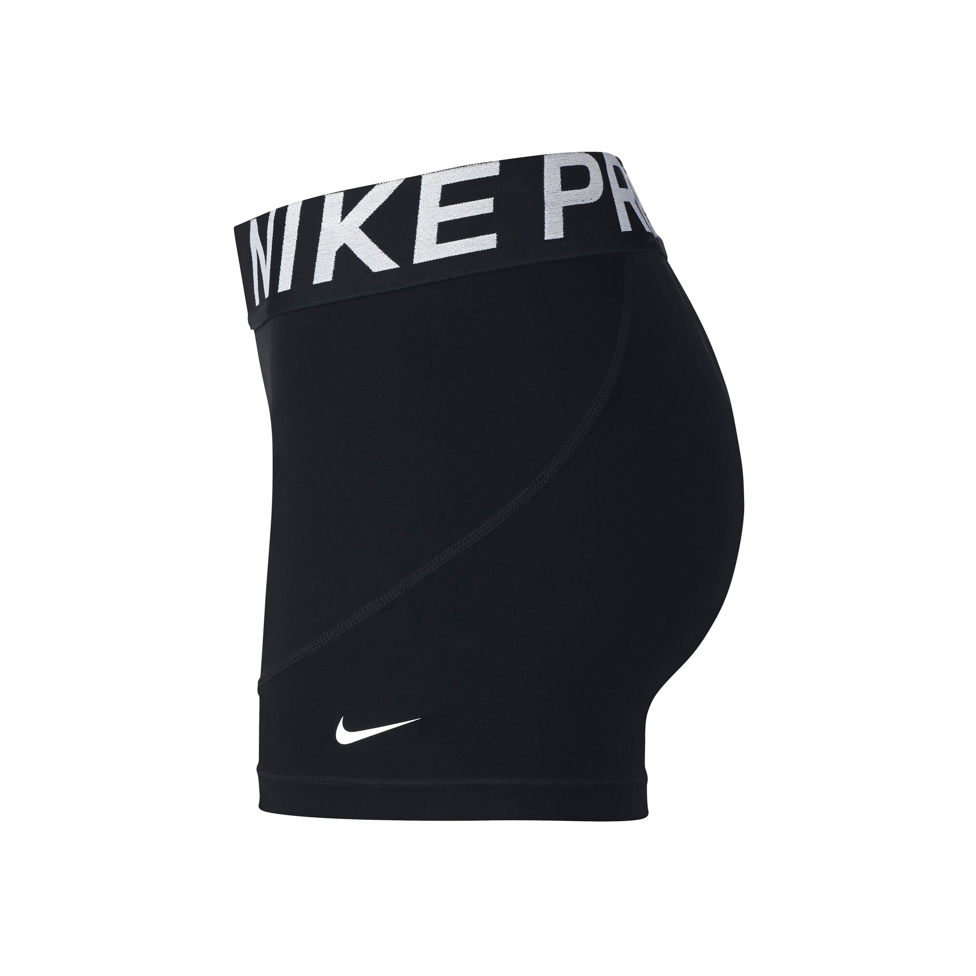 nike pro junior shorts black