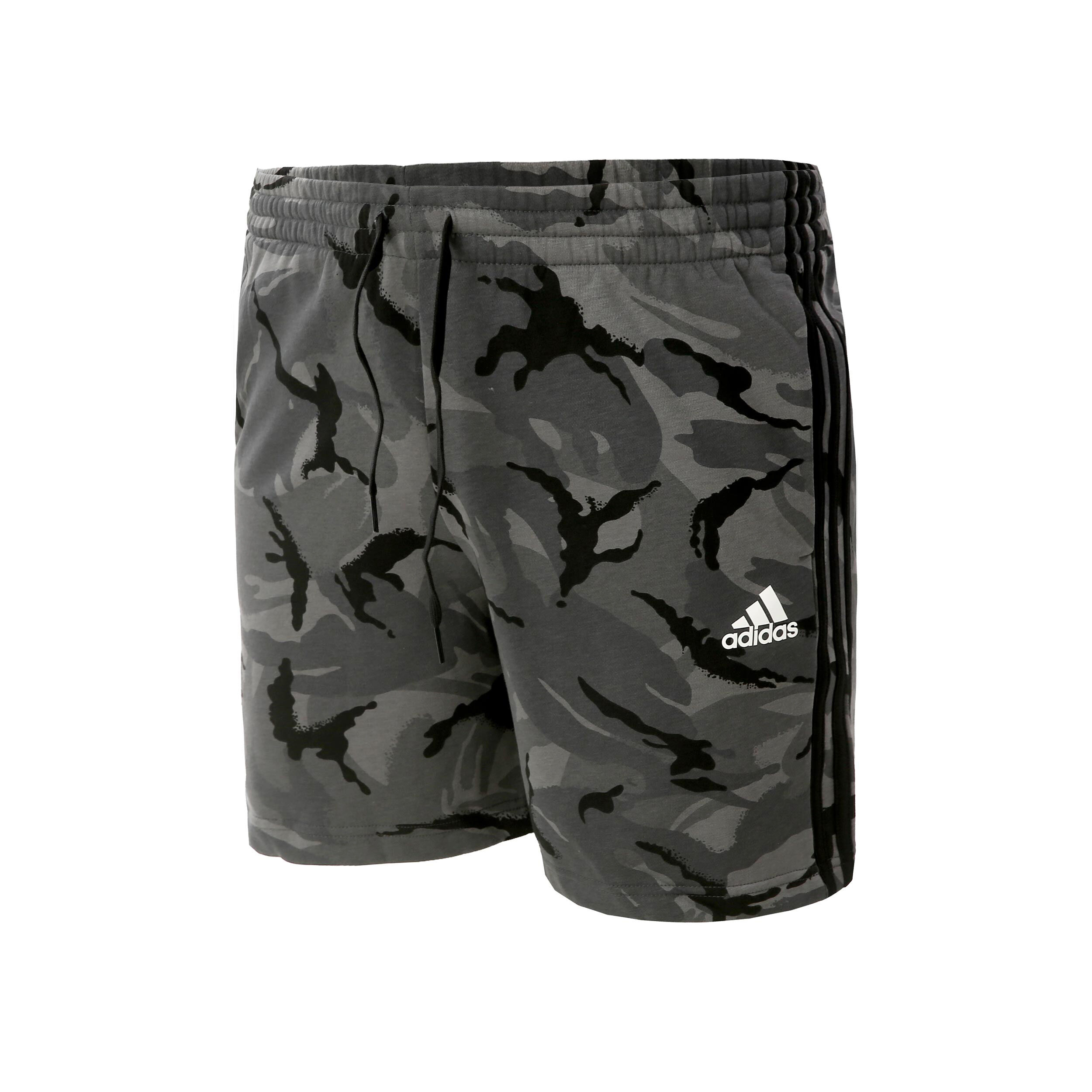 Camo Shorts Men Olive Dark Grey